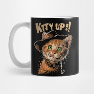 Cat Cowboy Trails Meow-riffic Mug